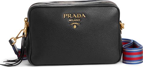 daino leather camera bag prada|real real prada vitello daino.